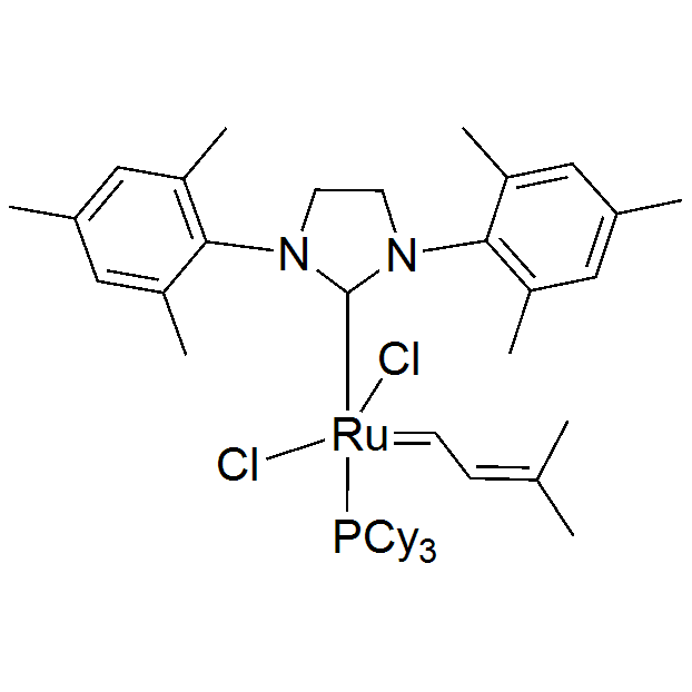 [1,3-雙(2,4,6-三甲基苯基)-2-咪唑烷亞基]二氯(3-甲基-2-亞丁烯基)(三環己基膦)釕(II)